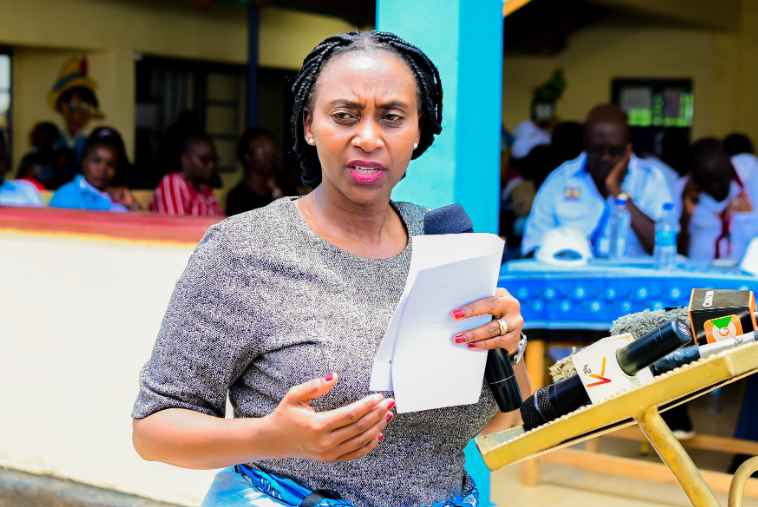 File Image of Public Health Principal Secretary Mary Muthoni.